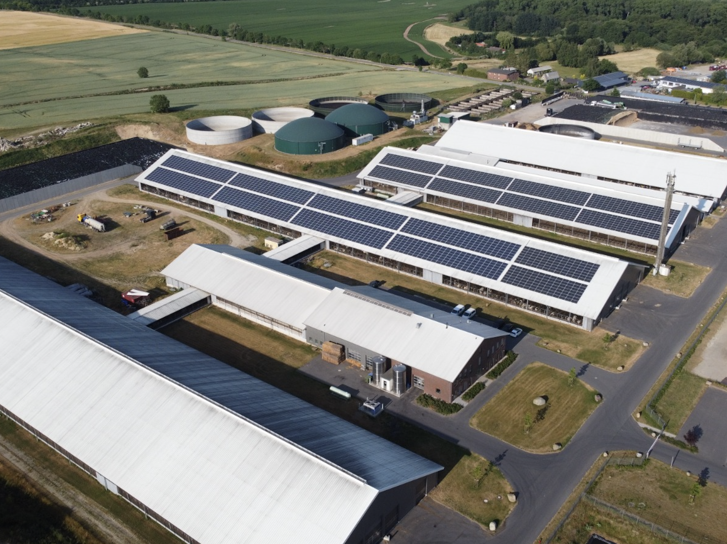 Luftbild Agrikultur Kröpelin